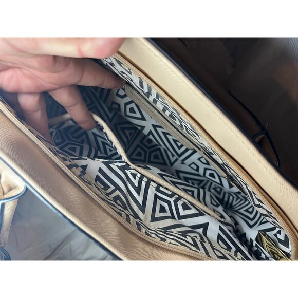 Versace Beige 19.69 Abbigliamento Sportivo Leather Handbag - Picture 6 of 12